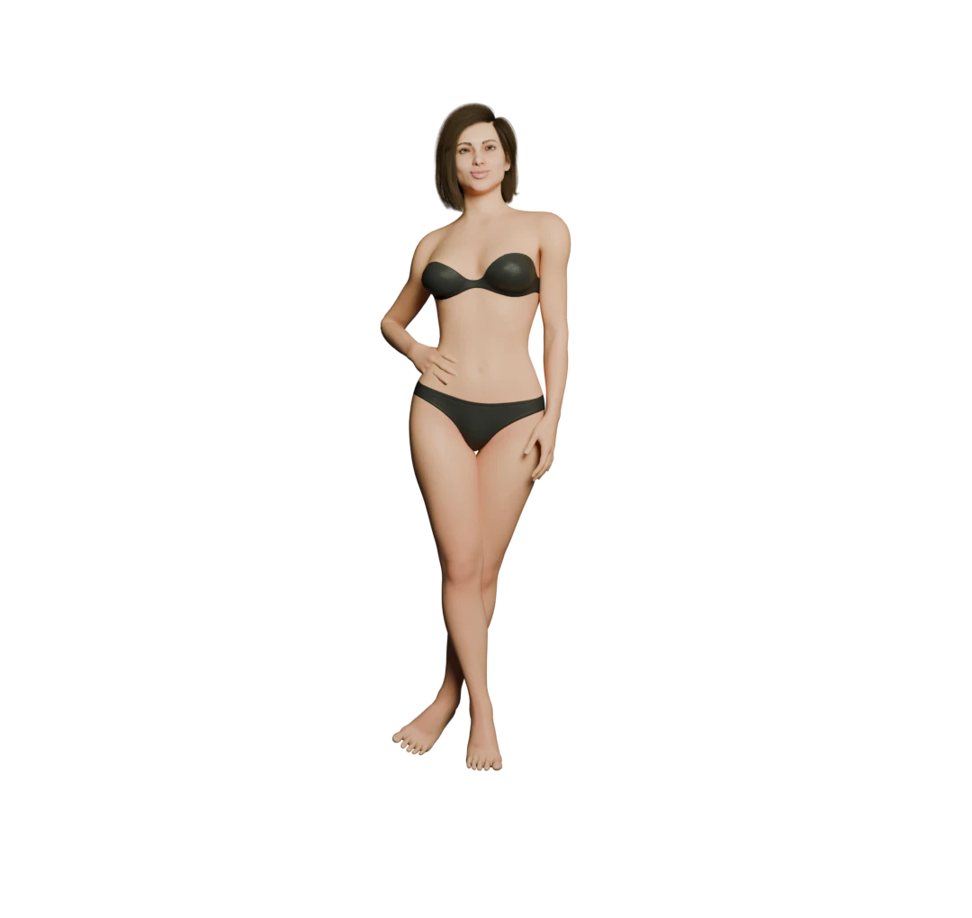 Model pose 2